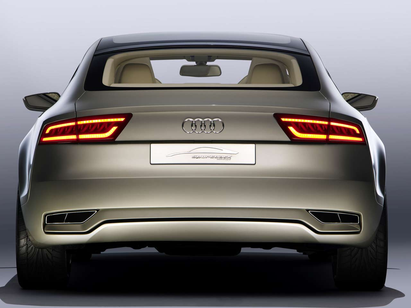 Illustration for article titled Audi Sportback Concept Reveals A Large X6-Like Butt